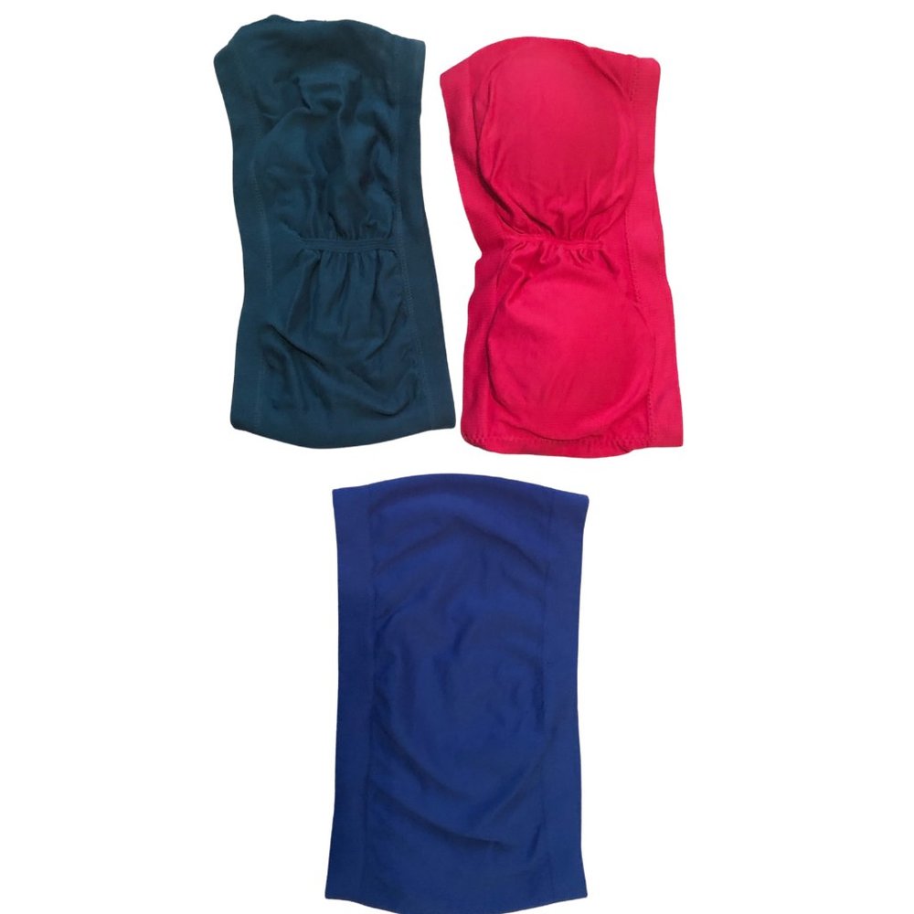 Bandeau tops size medium